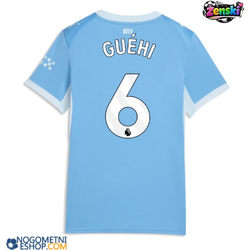 Ženski Nogometni dresi Manchester City Marc Guehi #6 Domači 2026-27 Kratek Rokav